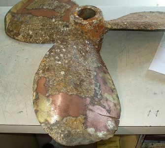 Galvanic Propeller Corrosion